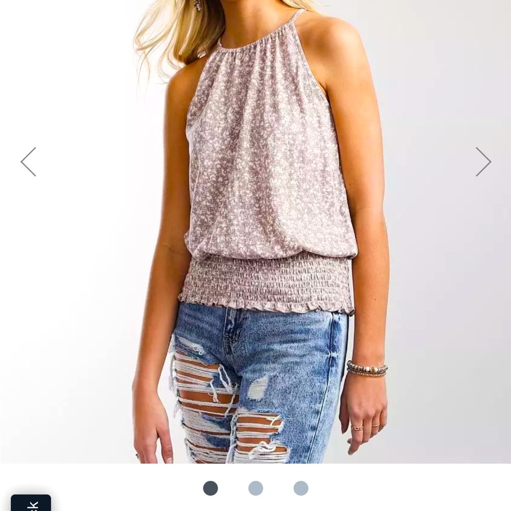 High Neck Tank Top